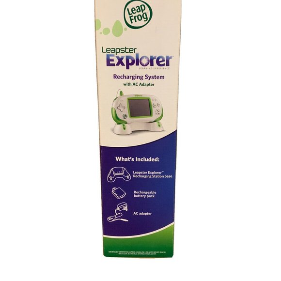 Leapfrog Leapster Explorer Recharging System with AC Adapter New/NWT! - Picture 9 of 14